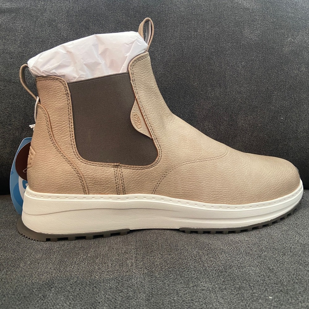 Hey Dude Tahoe Chelsea Classic Mens 13 Timber Silver Birch Boot‎ 44293-2KR New